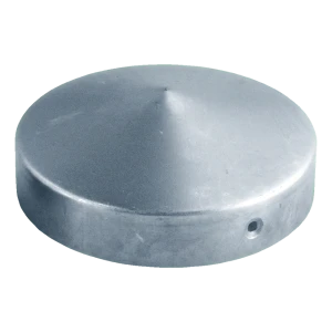 Capac de gard din oțel zincat pentru stâlp rotund Fi 48 mm