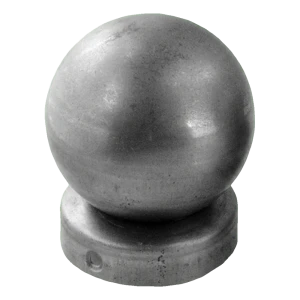 Coif de gard metalic rotund fi 77 mm cu bilă decorativă fi 80 mm