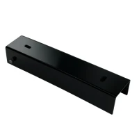 Profil C conector suport pentru soclu 200x50 negru