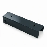 Profil C conector suport pentru soclu 200x50 antracit grafit