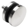 Suport punctual pentru sticlă 8-17,52 mm fi 50/8/M8x45 AISI 304 sistem plat satin 000-477 (1)