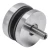 Suport punctual pentru sticlă 8-17,52 mm fi 50/8/M8x45 AISI 304 sistem plat satin 000-477 (2)