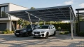 Copertină fotovoltaică VICA pentru 3 vehicule 2+1 module Carport GPV-105-09 (2)