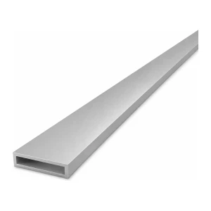 Țeavă dreptunghiulară din aluminiu 10×40×2 mm – profil închis L=2000 mm