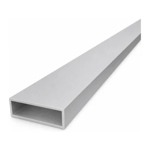 Țeavă dreptunghiulară din aluminiu 20×60×2 mm – profil închis EN AW-6060, L=2000 mm