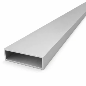 Țeavă dreptunghiulară din aluminiu 20×70×2 mm – profil închis EN AW-6060, L=2000 mm