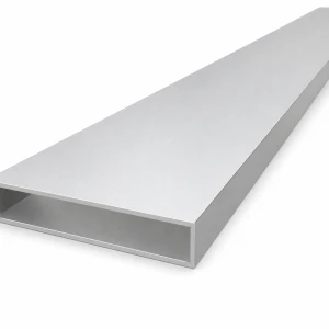 Țeavă dreptunghiulară din aluminiu 20×100×2 mm – profil închis L=2000 mm EN AW-6060