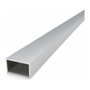 Țeavă aluminiu dreptunghiulară 25×40×2 mm – profil închis EN AW-6060, L=2000 mm