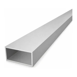Țeavă aluminiu dreptunghiulară 30×60×2 mm – profil închis L=2000 mm