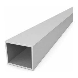 Țeavă dreptunghiulară din aluminiu 50×60×3 mm – profil închis L=2000 mm