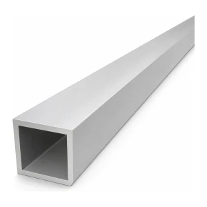 Țeavă aluminiu pătrată 40×40×4 mm EN AW-6060 – lungime 2000 mm