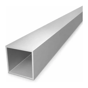 Țeavă pătrată din aluminiu 50×50×2 mm – profil închis L=2000 mm