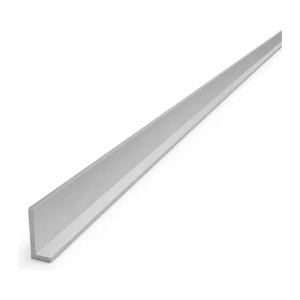 Cornier aluminiu inegal 20×10×2 mm – profil L, lungime 2000 mm
