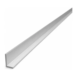 Cornier aluminiu neegal 20×15×2 mm EN AW-6060 – lungime 2000 mm