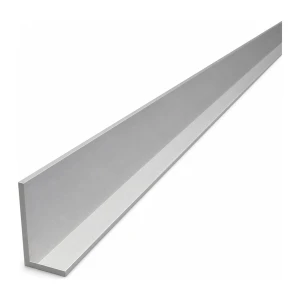 Cornier aluminiu cu aripi inegale 40×20×2,6 mm – profil L, lungime 2000 mm