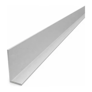 Cornier aluminiu inegal 50×25×2 mm – profil L, lungime 2000 mm