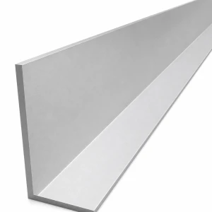 Cornier aluminiu inegal 100×50×5 mm – profil L, lungime 2000 mm
