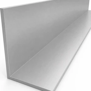 Cornier aluminiu inegal 150×100×10 mm – profil L, lungime 2000 mm