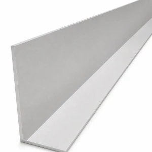 Cornier aluminiu inegal 100×50×3 mm – profil L, lungime 2000 mm