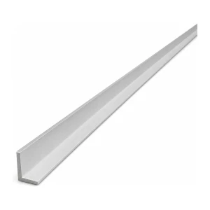 Cornier aluminiu echilateral 15×15×2 mm – profil L, lungime 2000 mm