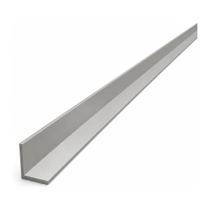 Cornier aluminiu echilateral 20×20×2 mm – profil L, lungime 2000 mm