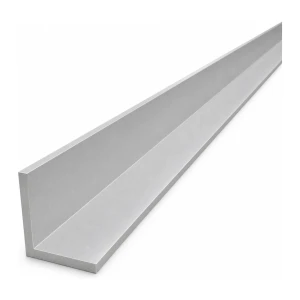 Cornier aluminiu echilateral 40×40×4 mm EN AW-6060 – lungime 2000 mm