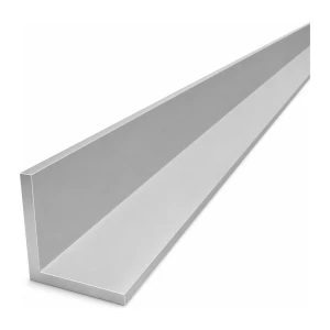 Cornier aluminiu echilateral 50×50×5 mm – profil L, lungime 2000 mm
