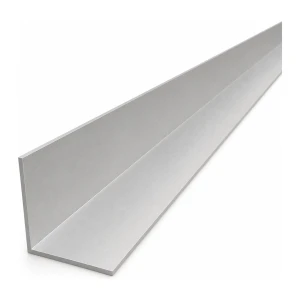 Cornier aluminiu echilateral 50×50×2 mm – profil L, lungime 2000 mm
