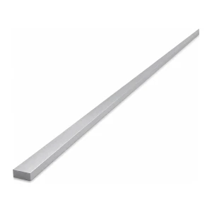 Platbandă aluminiu EN AW-6060 T64 – 10×4 mm, lungime 2000 mm