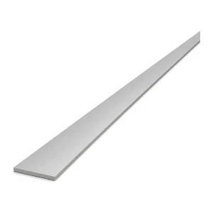 Platbandă aluminiu EN AW-6060 T64 – 25×2 mm, lungime 2000 mm