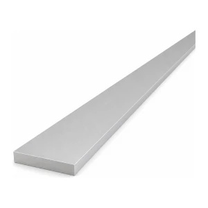 Platbandă din aluminiu EN AW-6060 T64, 40×8 mm, lungime 2000 mm