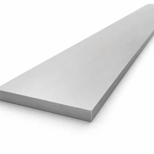 Platbandă aluminiu EN AW-6060 100×10 mm, lungime 2000 mm