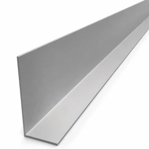 Cornier aluminiu inegal 80×40×2 mm – profil L, lungime 2000 mm