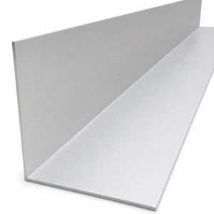 Cornier aluminiu echilateral 100×100×2 mm – profil L, lungime 2000 mm