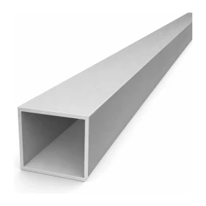 Profil aluminiu pătrat 40x40x2 mm lungime 2 m PA38 EN AW-6060 T66