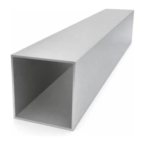 Țeavă pătrată din aluminiu 150×150×3 mm – profil închis EN AW-6060, L=2000 mm