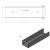 Profil C conector suport pentru zidărie de fund 200x50 zincat GPV-700-34 (3)