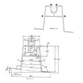 Adaptor trapez oblic cu garnitură EPDM H63 L330 – adaptor de acoperiș PV din aluminiu 001-776 (2)
