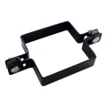 Clemă intermediară pentru panouri de gard 100x100 mm neagră 000-778 (1)