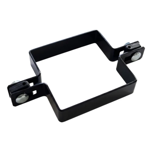 Clemă intermediară pentru panouri de gard 100x100 mm neagră 000-778 (1)