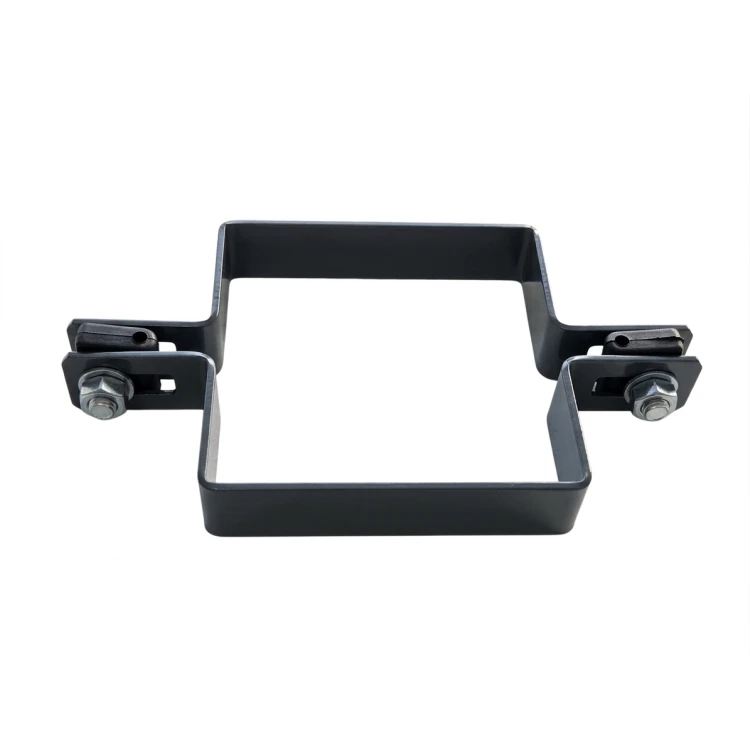 Clemă intermediară pentru panouri de gard 100x100 mm grafit 000-780 (2)