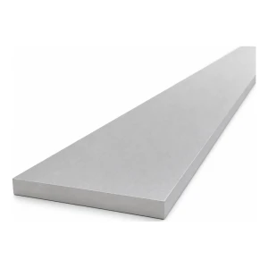 Platbandă aluminiu EN AW-6060 80×8 mm, lungime 2000 mm – profil plat