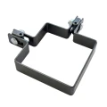 Clemă de colț pentru panouri de gard 100x100 mm grafit 000-776 (1)