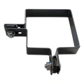 Clemă de colț pentru panouri de gard 100x100 mm grafit 000-776 (2)