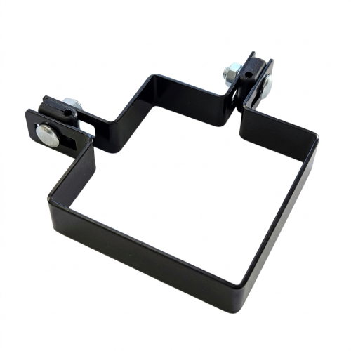 Clemă de colț pentru panouri de gard 100x100 mm negru 000-774 (1)