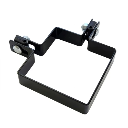 Clemă de colț pentru panouri de gard 100x100 mm negru 000-774 (1)