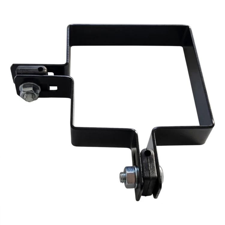 Clemă de colț pentru panouri de gard 100x100 mm negru 000-774 (3)