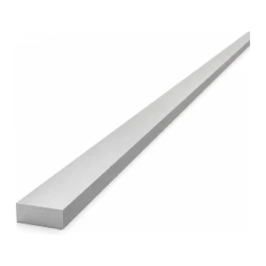 Platbandă aluminiu EN AW-6060 T64, 20×8 mm, lungime 2000 mm