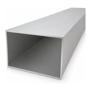 Țeavă dreptunghiulară din aluminiu 100×150×3 mm – profil închis L=2000 mm
