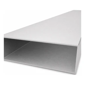 Țeavă dreptunghiulară din aluminiu 50×150×2 mm – profil închis L=2000 mm